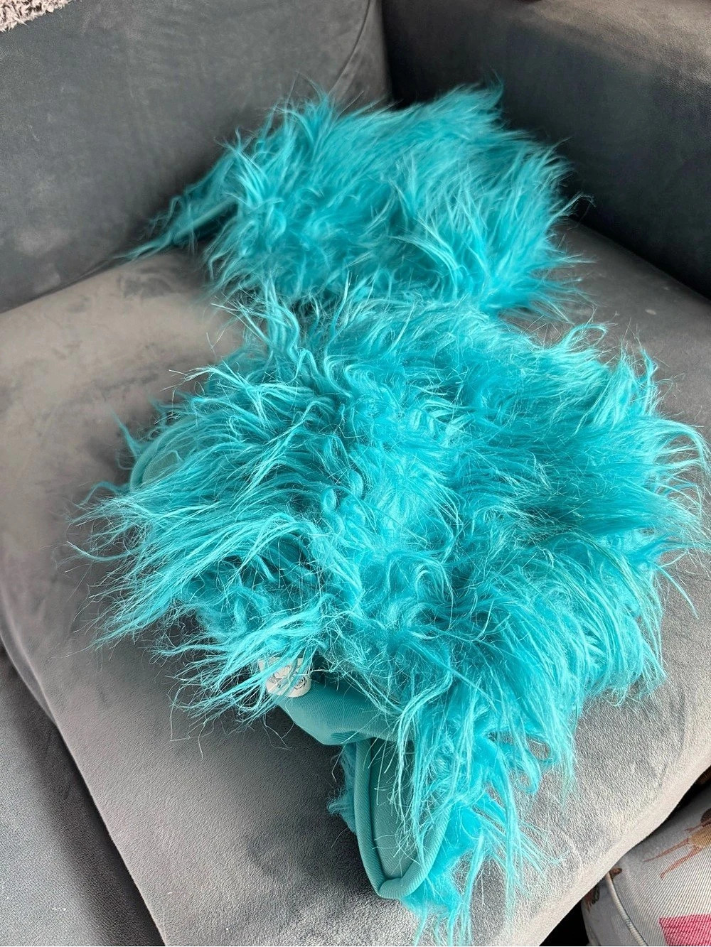 Universal Studios Thing 1 & Thing 2 Blue Wigs